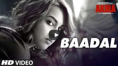 Baadal Lyrics – Sunidhi Chauhan | Akira Movie
