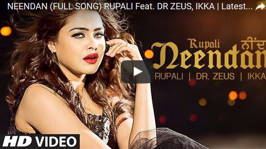 Neendan Lyrics – Rupali Feat Ikka & Dr Zeus