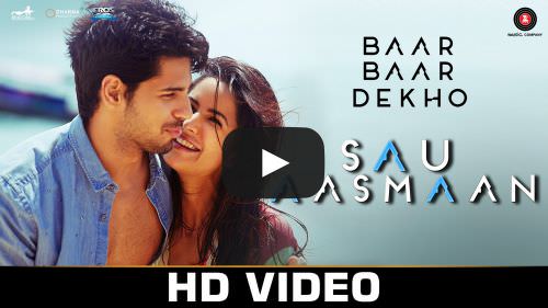 Sau Aasmaan Lyrics – Neeti Mohan| Baar Baar Dekho