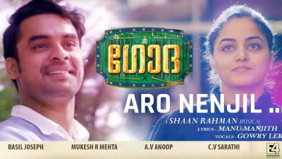 Aaro Nenjil Manju Peyyunna Neram Lyrics Translation: Godha (Movie)