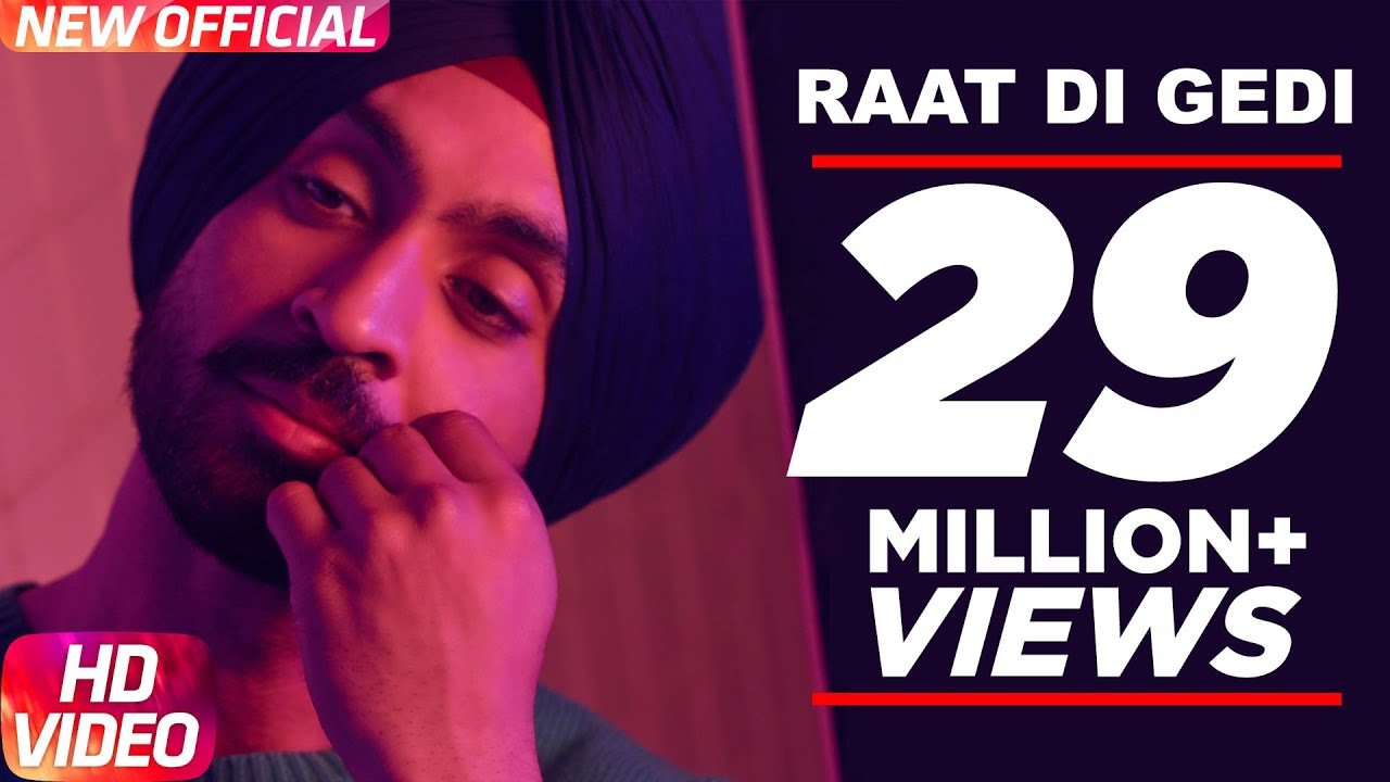 Raat Di Gedi Lyrics – Diljit Dosanjh