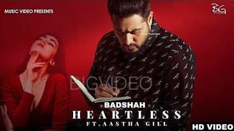 Badshah – Heartless Lyrics Ft Aastha Gill
