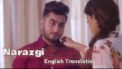 Narazgi Lyrics (with Translation) – KHAN SAAB