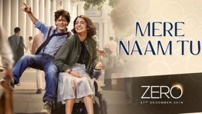 ZERO Mere Naam Tu Song shahrukh anushka