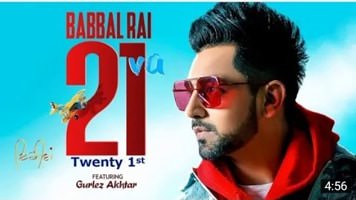 21VA Lyrics – Babbal Rai | 21 Va Song