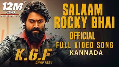 Salaam Rocky Bhai Song Lyrics Translation | KGF Kannada