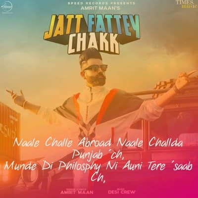Amrit Maan Jatt Fattey Chakk Lyrics