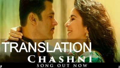 Chashni Lyrics Meaning | (From “Bharat”) | Translation