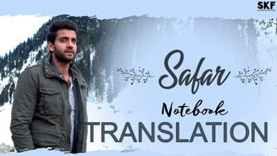 Safar Lyrics Meaning | Notebook | Mohit Chauhan