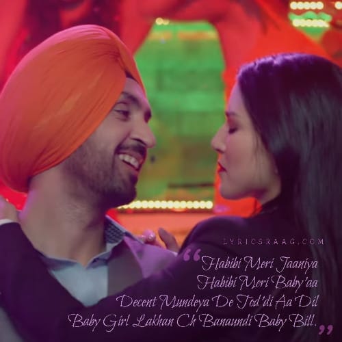 Crazy Habibi Vs Decent Munda lyrics translation Arjun Patiala