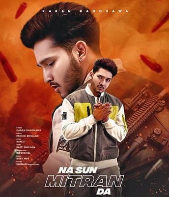 Karan Randhawa na sun mitran da son lyrics