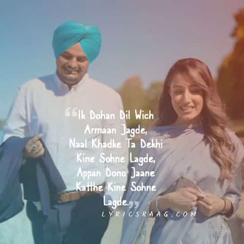 Sohne Lagde track lyrics meaning Sidhu Moose Wala