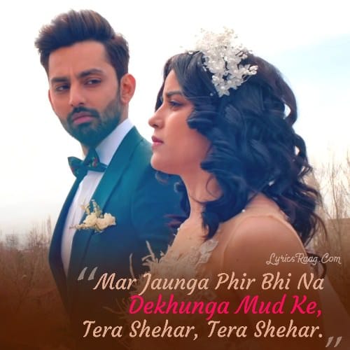 Tera Shehar Hindi Lyrics Translation Himansh Pia B Amaal