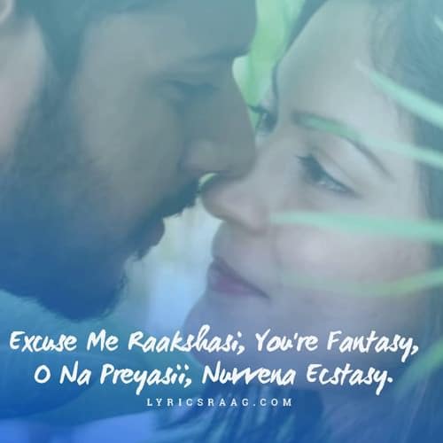 excuse me rakshasi song lyrics translation