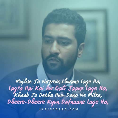 pachtage arijit jaani vicky hindi lyrics