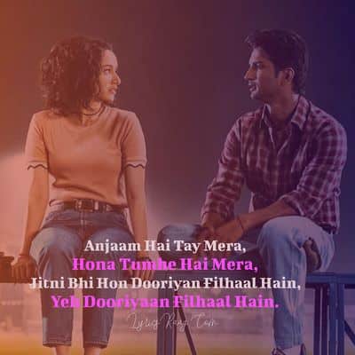 Khairiyar Song Quotes, Lyrics Image 2 for status.