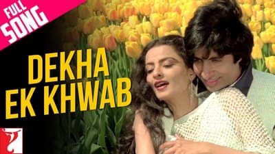 Dekha Ek Khwaab Lyrics Translation | Duet Version | Silsila Film