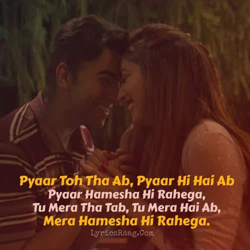 Pyaar Toh Tha Lyrics English Bala Quotes