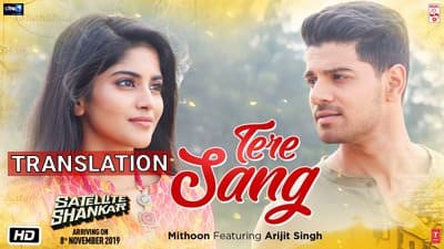 Arijit Singh – Tere Sang Song Lyrics Translation | Satellite Shankar