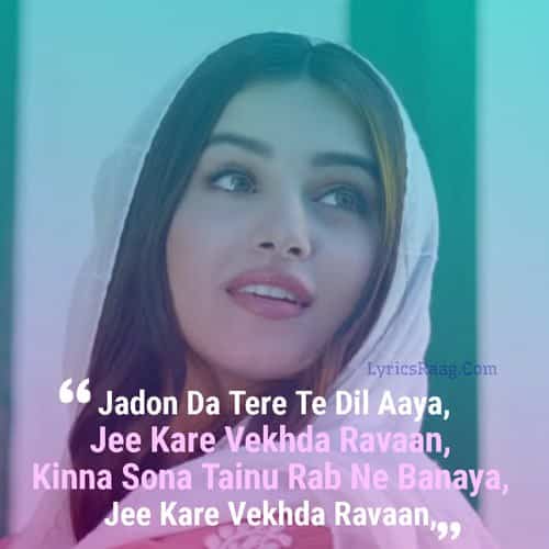 kinna sona tenu rab ne banaya lyrics hindi