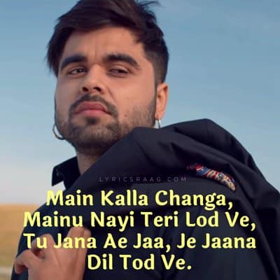 main kalla changa ninja lyrics punjabi