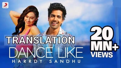 Hardy Sandhu | Dance Like Song Lyrics Translation | Lauren Gottlieb