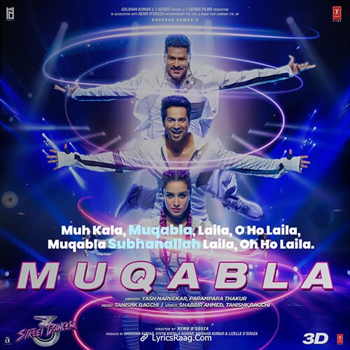 muqabla lyrics english translation varun dhawa