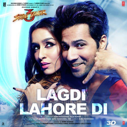 Lagdi Lahore Di Street Dancer 3D lyrics varun dhawan