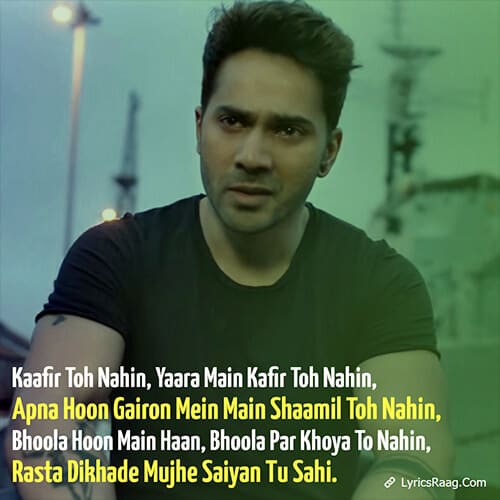 street dancer 3d aaj koi dua karo lyrics meaning varun arijit
