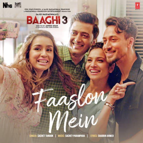 Faaslon Mein song lyrics translation Baaghi 3
