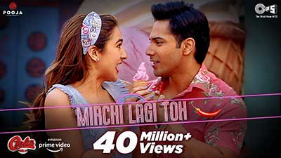 Mirchi Lagi Toh Lyrics Translation – Coolie No. 1 (2020)