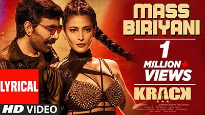 Mass Biryani Lyrics – Krack (Movie) | Raviteja