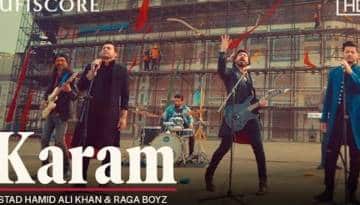 Karam Lyrics — Ustad Hamid Ali Khan | Raga Boyz