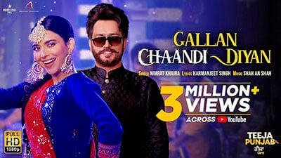 Gallan Chaandi Diyan Lyrics — Teeja Punjab | Nimrat Khaira
