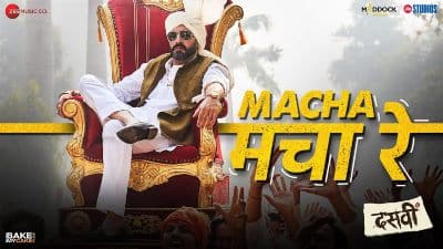 Macha Macha Re Lyrics — Dasvi | Divya Kumar | Mellow D | Mika Singh