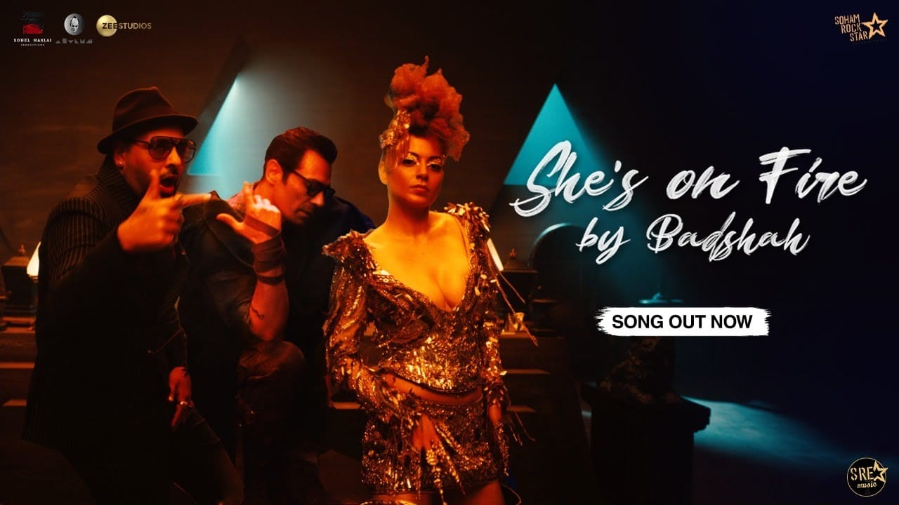 She’s On Fire Lyrics — Dhaakad | Badshah | Nikhita Gandhi