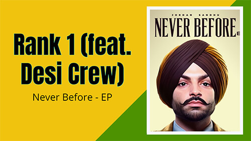 Rank 1 Lyrics — Jordan Sandhu