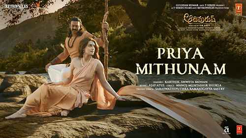Priya Mithunam Lyrics — Adipurush | Karthik | Shweta Mohan