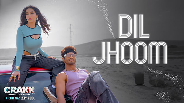 Dil Jhoom Lyrics {Translation} – Crakk | Maine Tujhe Dekha Haste Hue | Vishal Mishra | Shreya Ghoshal