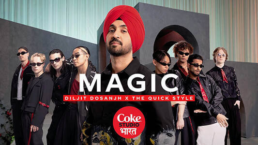 Magic Lyrics (Translation) – Diljit Dosanjh | The Quickstyle | Coke Studio Bharat