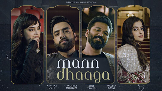Mann Dhaaga Lyrics [Translation] Amit Trivedi Jasleen Royal Yashraj Mukhate