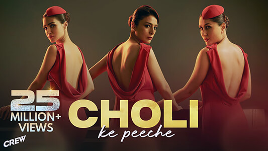 Choli Ke Peeche Lyrics Translated in English – Crew | Diljit Dosanjh