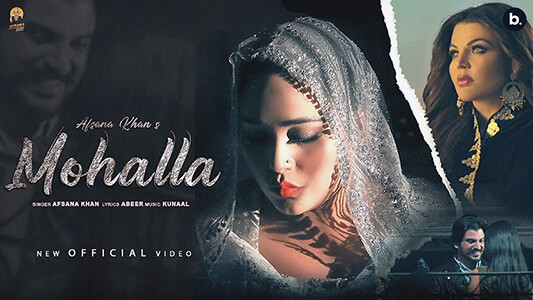 Mohalla Lyrics English Translation Afsana Khan