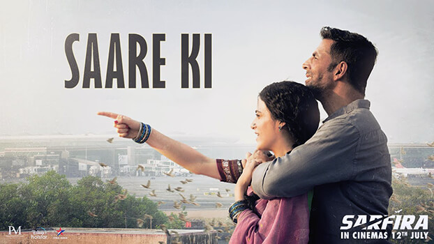 Saare Ki Lyrics [English Translation]: Sarfira | Tanishk Bagchi