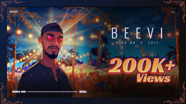 Beevi Lyrics Translated Zail Rishaan Nk
