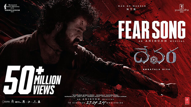 Fear (Telugu Song) Lyrics English (Meaning): Devara: Part 1 | Anirudh Ravichander