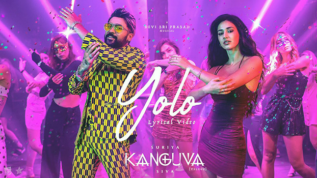Kanguva · Yolo (Telugu) Lyrics English Translation · Devi Sri Prasad | Sagar | Shraddha Das