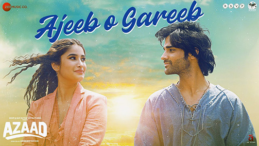 Ajeeb O Gareeb Lyrics English (with Translation) » Azaad | Arijit Singh | Hansika Pareek