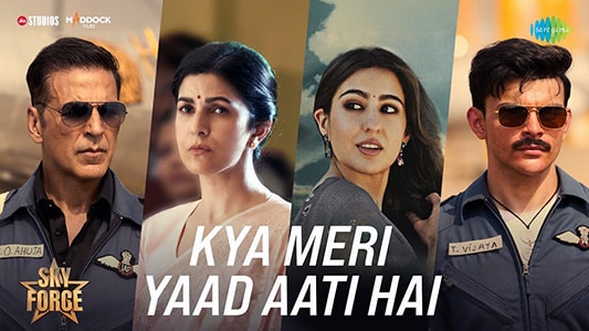 Kya Meri Yaad Aati Hai Lyrics English {Translation} » Sky Force | Vishal Mishra