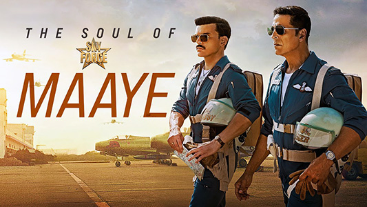 Maaye lyrics english Sky Force Akshay Kumar Veer Pahariya